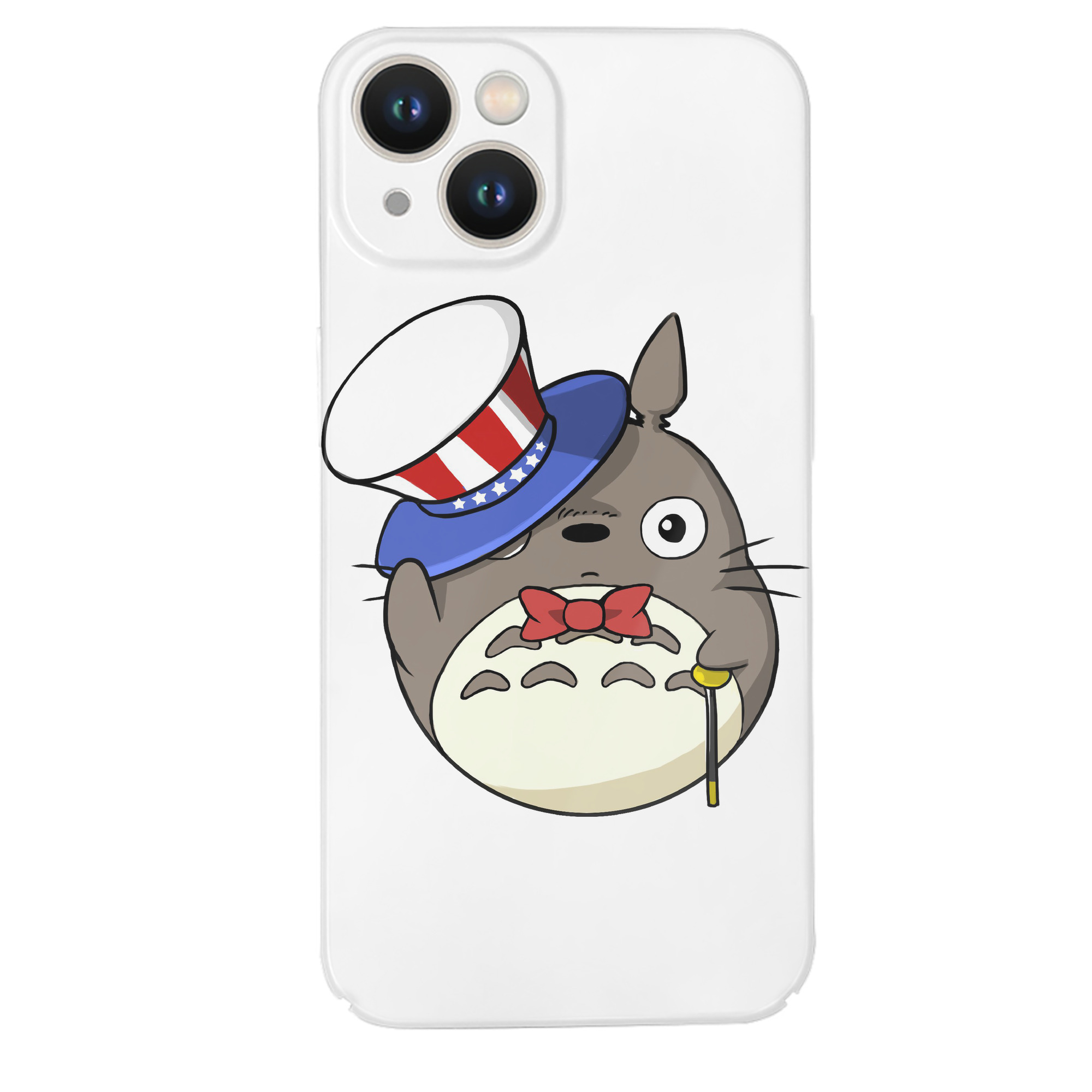 （画像用） となりのトトロ 草壁メイ 草壁サツキ My Neighbor Totoro Satsuki Kusakabe Mei Kusakabe 【iPhone 14シリーズ対応】ハードケース
